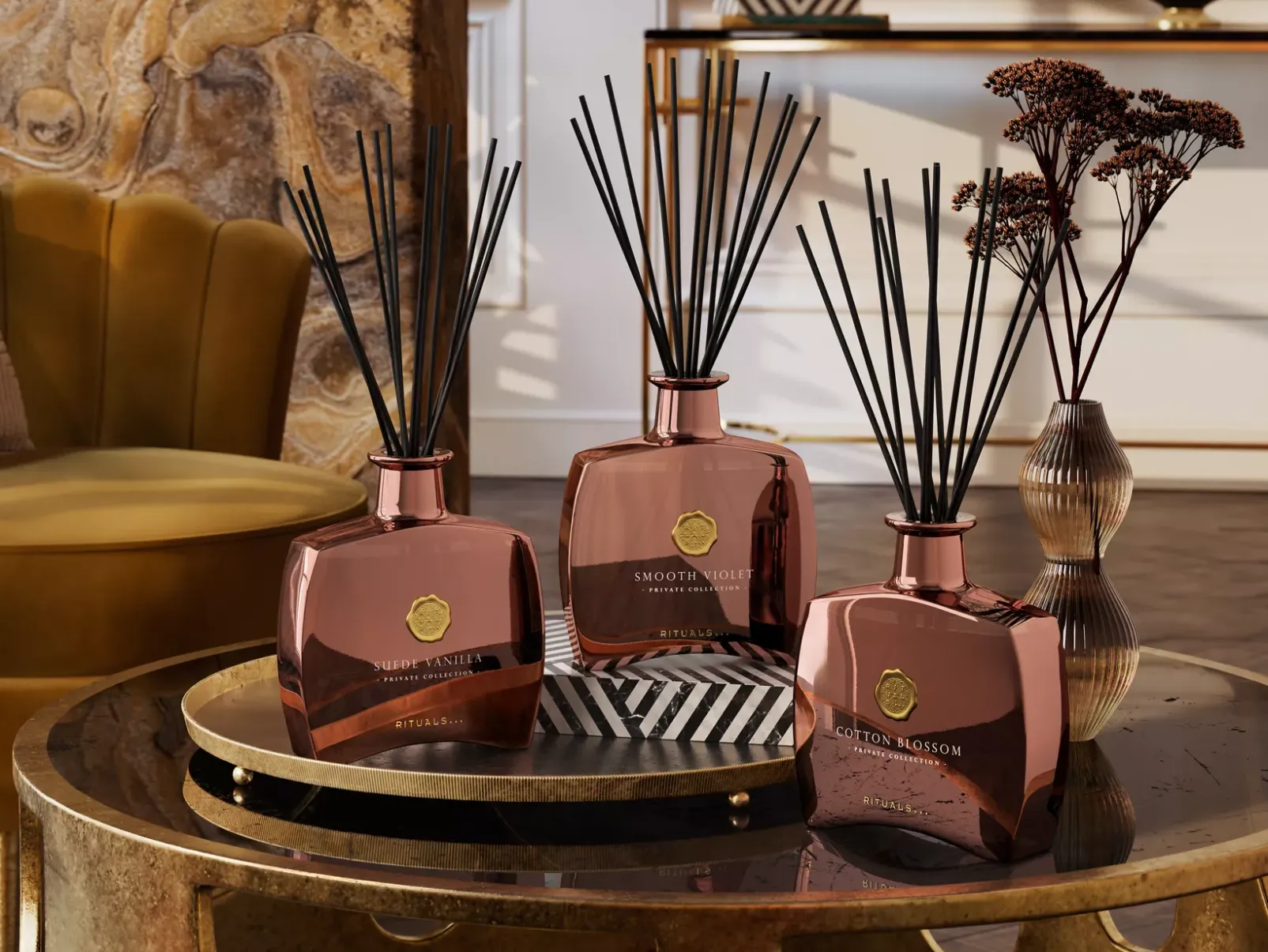 Rituals Suede Vanilla Fragrance Sticks